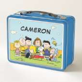 Lunch Box Charlie Brown et Gang | Ajouter Votre Nom (Dos)