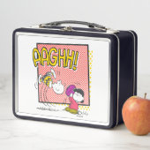 Lunch Box Charlie Brown et Lucy Football Comic Graphic (En situation)