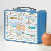 Lunch Box Charlie Brown & Glace Sally À La Plage (En situation)