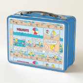 Lunch Box Charlie Brown & Sally À La Plage (Dos)