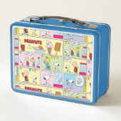 Lunch Box Charlie Brown, Snoopy & Sally | Crème glacée (Dos)