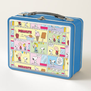 Lunch Box Charlie Brown, Snoopy & Sally Crème glacée