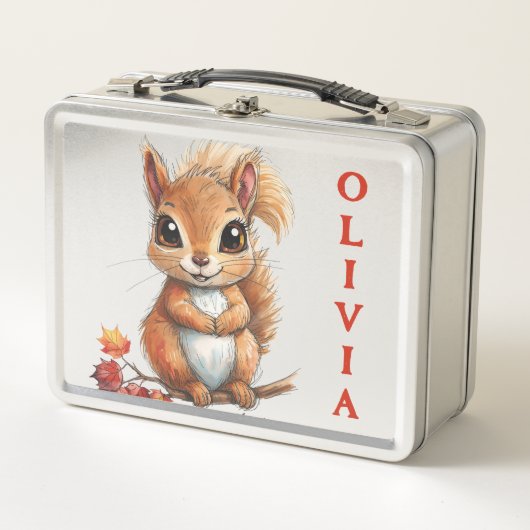 Lunch Box "Charming Little Squirrel (Devant)