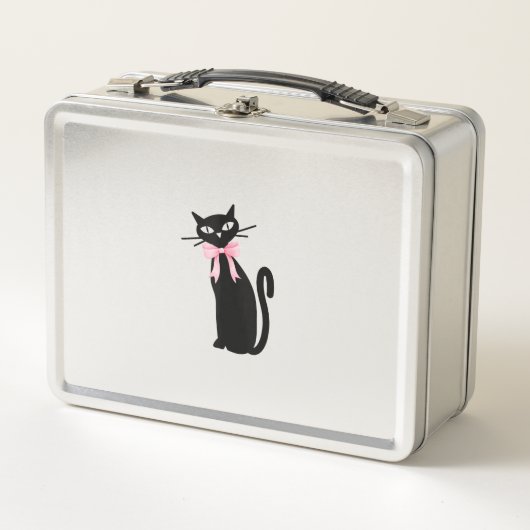 Lunch Box Chat Atomique avec chatte rose Chatte Fille Nettoy (Devant)