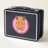 Lunch Box Chat avec Donut (Dos)