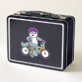 Lunch Box Chat avec vélo (Dos)