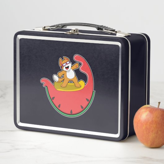 Lunch Box Chat comme surfer avec Watermelon (En situation)