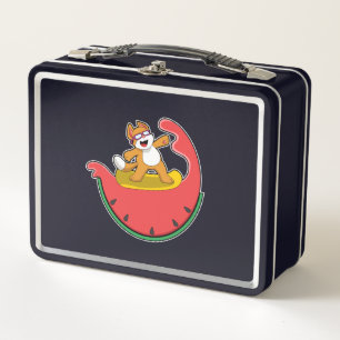 Lunch Box Chat comme surfer avec Watermelon