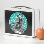 Lunch Box Chat crâne sucre (En situation)