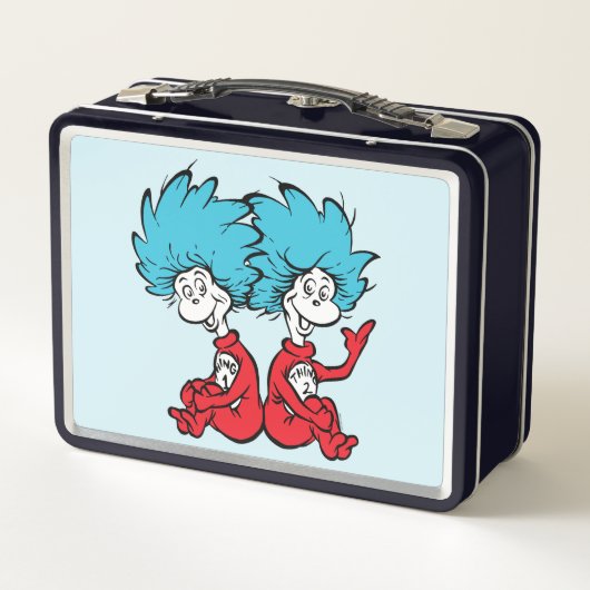 Lunch Box Chat dans le Casquette Chose Un & Chose Deux (Dos)