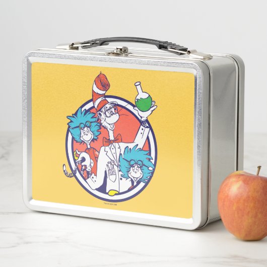 Lunch Box Chat dans le Casquette & Lab Tech One Lab Tech Two (En situation)