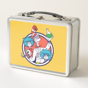 Lunch Box Chat dans le Casquette & Lab Tech One Lab Tech Two