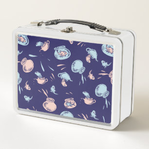 Lunch Box Chat Dans Le Casquette   Le Motif du poisson