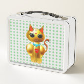 Lunch Box Chat de bonne fortune mignon (Dos)
