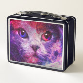 Lunch Box Chat de la galaxie violette (Dos)