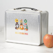 Lunch Box Chat Halloween Noël Joyeux Hallothanksmans Merci (En situation)