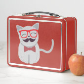 Lunch Box Chat Hipster (En situation)