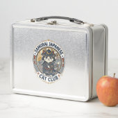 Lunch Box Chat japonais samouraï Art vectoriel POD - Samoura (En situation)