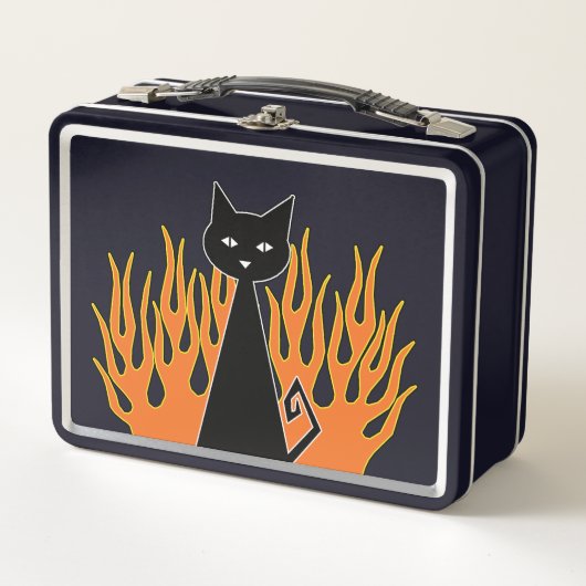 Lunch Box +{ chat noir }+ (Devant)