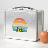 Lunch Box Chat noir Coucher de soleil Coucher de soleil Vint (En situation)