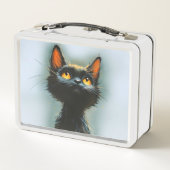 Lunch Box Chat noir enchanté (Dos)