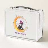 Lunch Box Chat noir - Vous êtes magique (Dos)