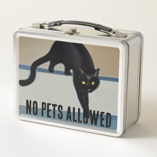 Lunch Box Chat noir Whimsical (Devant)