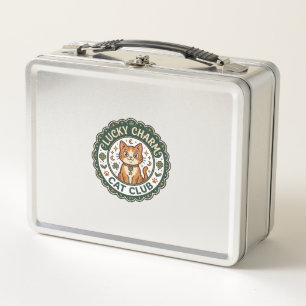 Lunch Box Chat porte-bonheur POD Art Vector - Chat porte-bon