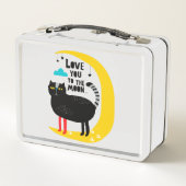 Lunch Box Chat sur la lune (Dos)