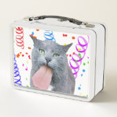Lunch Box Chat vous a pris la langue ? (Dos)