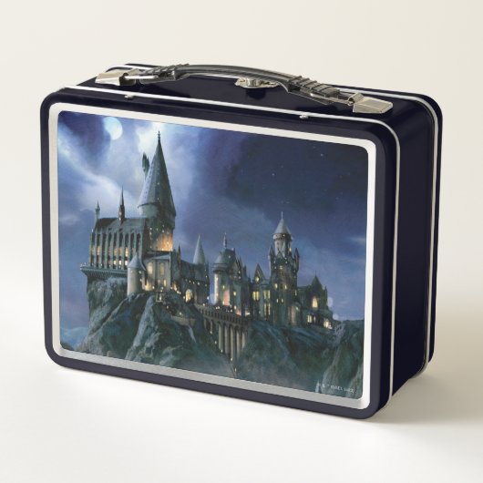Lunch Box Château Harry Potter | Hogwares à lune (Dos)