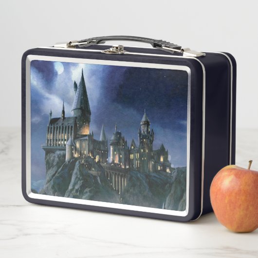 Lunch Box Château Harry Potter | Hogwares à lune (En situation)