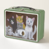 Lunch Box Chatons Joueurs (Devant)