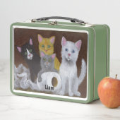 Lunch Box Chatons Joueurs (En situation)