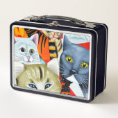 Lunch Box Chats Beaux et Beaux (Devant)