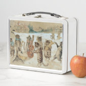 Lunch Box Chats Carol Chant de Louis Wain (En situation)
