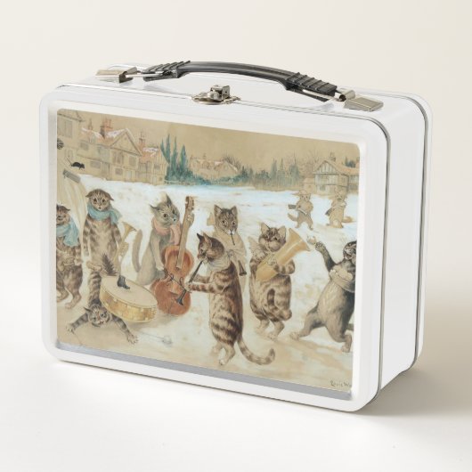 Lunch Box Chats Carol Chant de Louis Wain (Devant)
