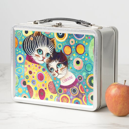 Lunch Box Chats Cool Abstraits fous (En situation)