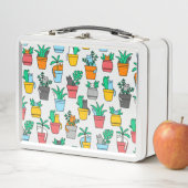 Lunch Box Chats dans les pots à fleurs (En situation)