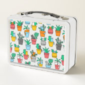 Lunch Box Chats dans les pots à fleurs (Dos)