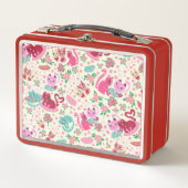 Lunch Box Chats en amour Double face Cute Animaux de compagn (Devant)