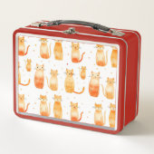 Lunch Box Chats Kitty Orange (Devant)