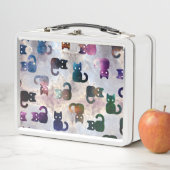 Lunch Box Chats spatiaux | Galaxy Cat (En situation)