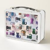 Lunch Box Chats spatiaux | Galaxy Cat (Dos)