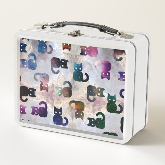 Lunch Box Chats spatiaux | Galaxy Cat (Devant)