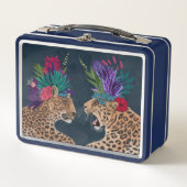 Lunch Box Chaud House Leopards | Un couple (Devant)