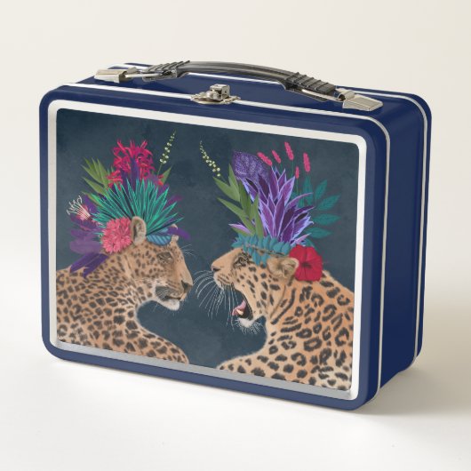 Lunch Box Chaud House Leopards | Un couple (Devant)