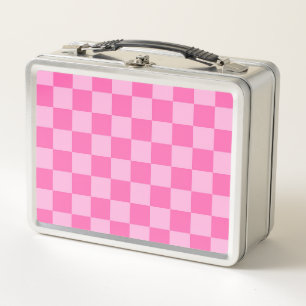 Lunch Box Chaud Pink Checkerboard