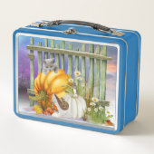 Lunch Box Chaussure blanche perdue dans le collage de patchs (Devant)