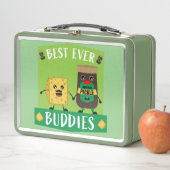 Lunch Box Cheddar britannique et amateurs de chiche Metal Lu (En situation)